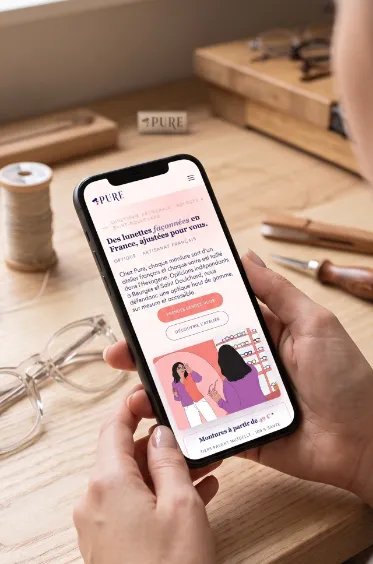 Site opticien indépendant